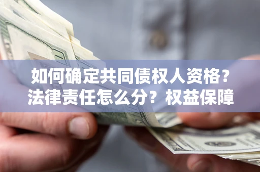 北京如何确定共同债权人资格？法律责任怎么分？权益保障技巧揭秘！